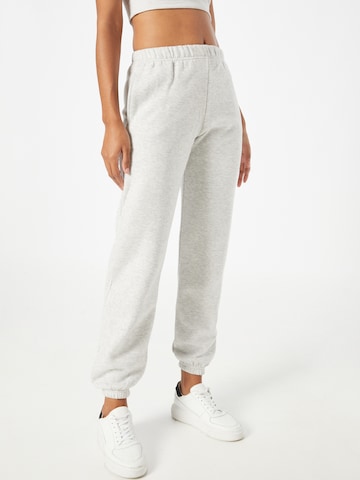 Effilé Pantalon Tally Weijl en gris : devant