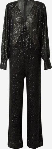 SECOND FEMALE Jumpsuit 'Moonshine' i svart: framsida