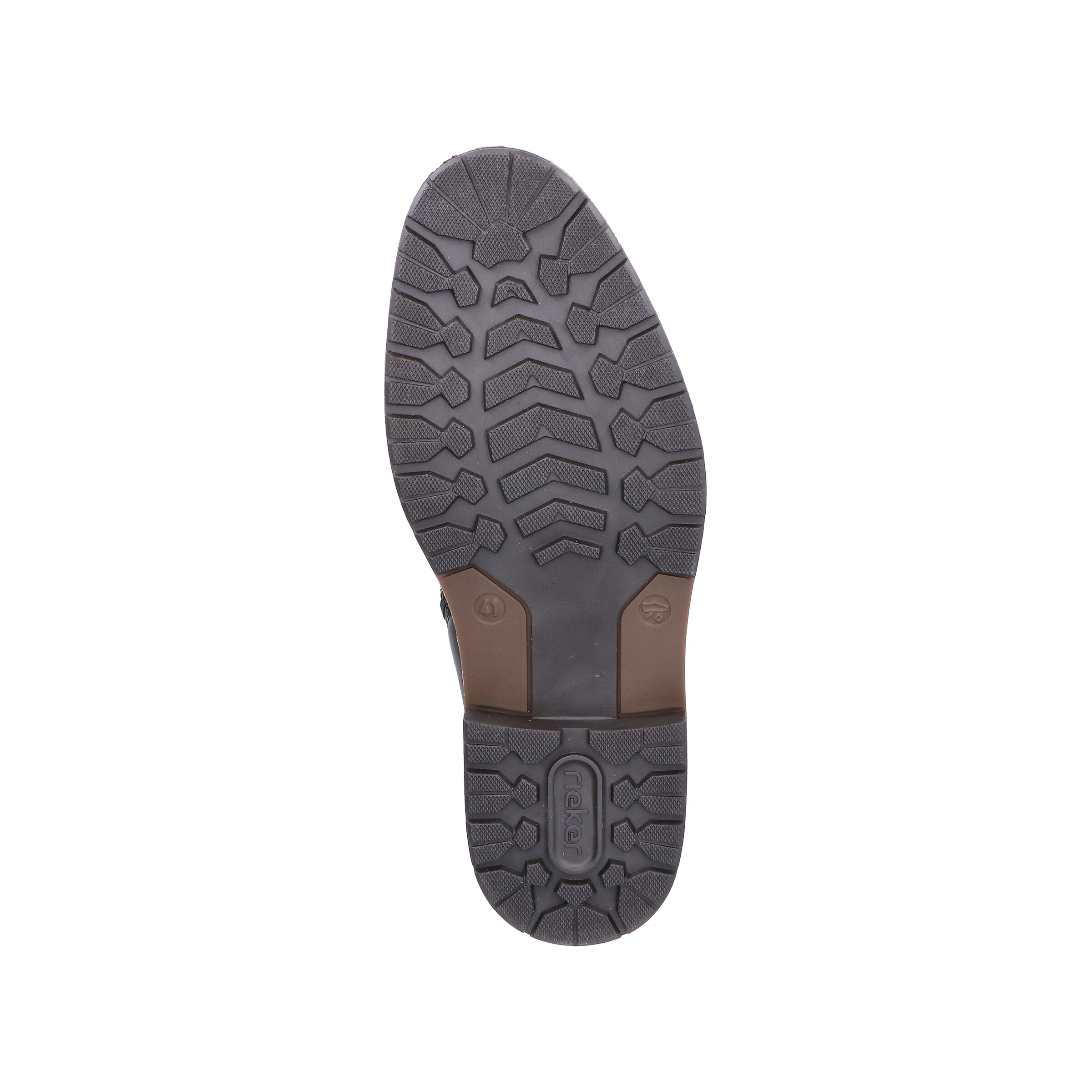 Rieker Schnürstiefel in Schwarz