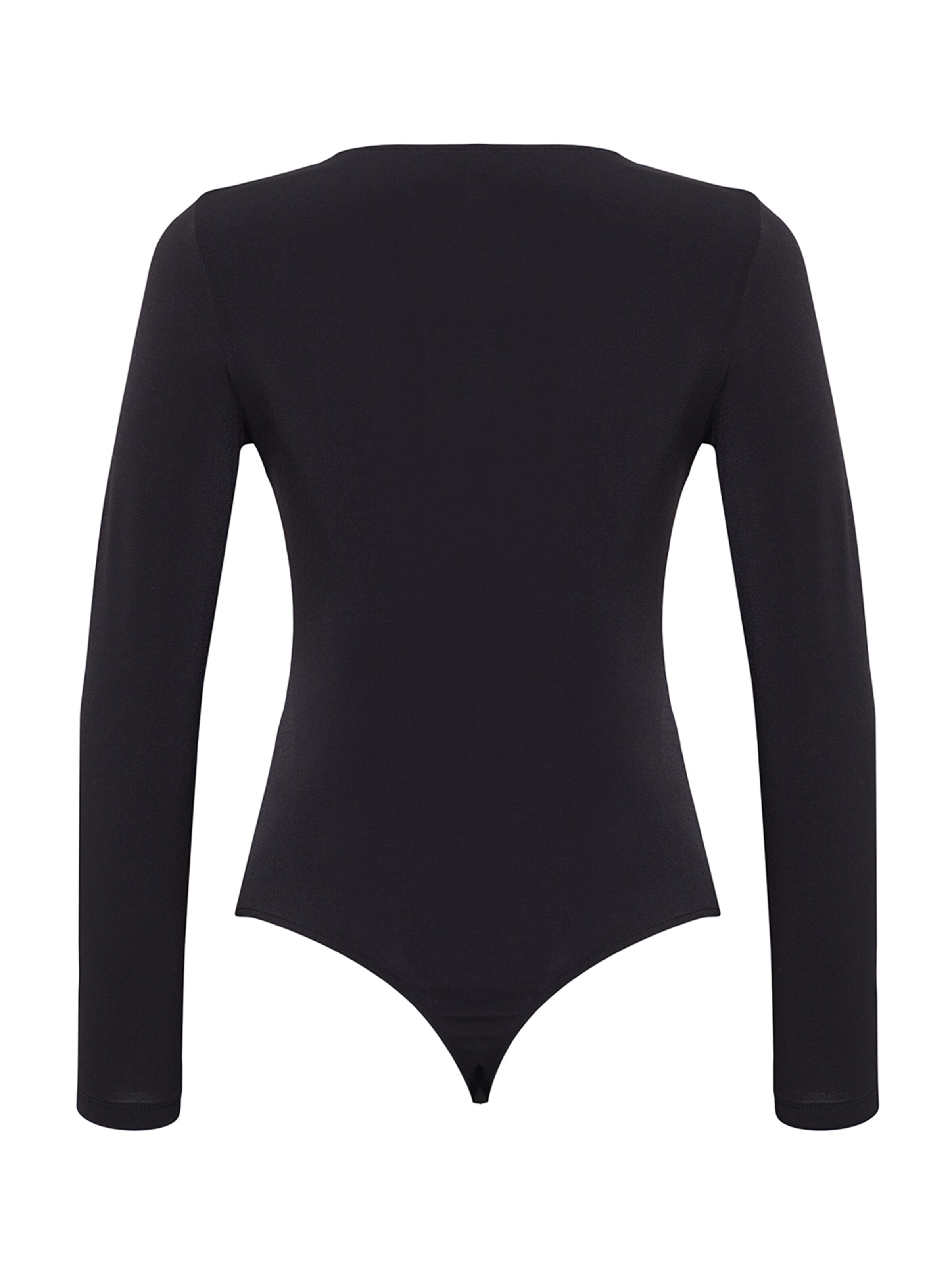 Trendyol Shirt bodysuit in Black