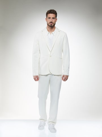 ABOUT YOU x Kevin Trapp Regular fit Suit Jacket 'Enes' in Beige