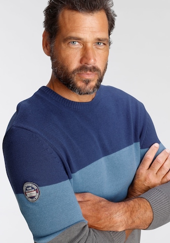 Man's World Sweater in Blue