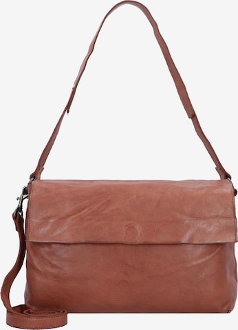 Harold's Shoulder Bag in Brown: front