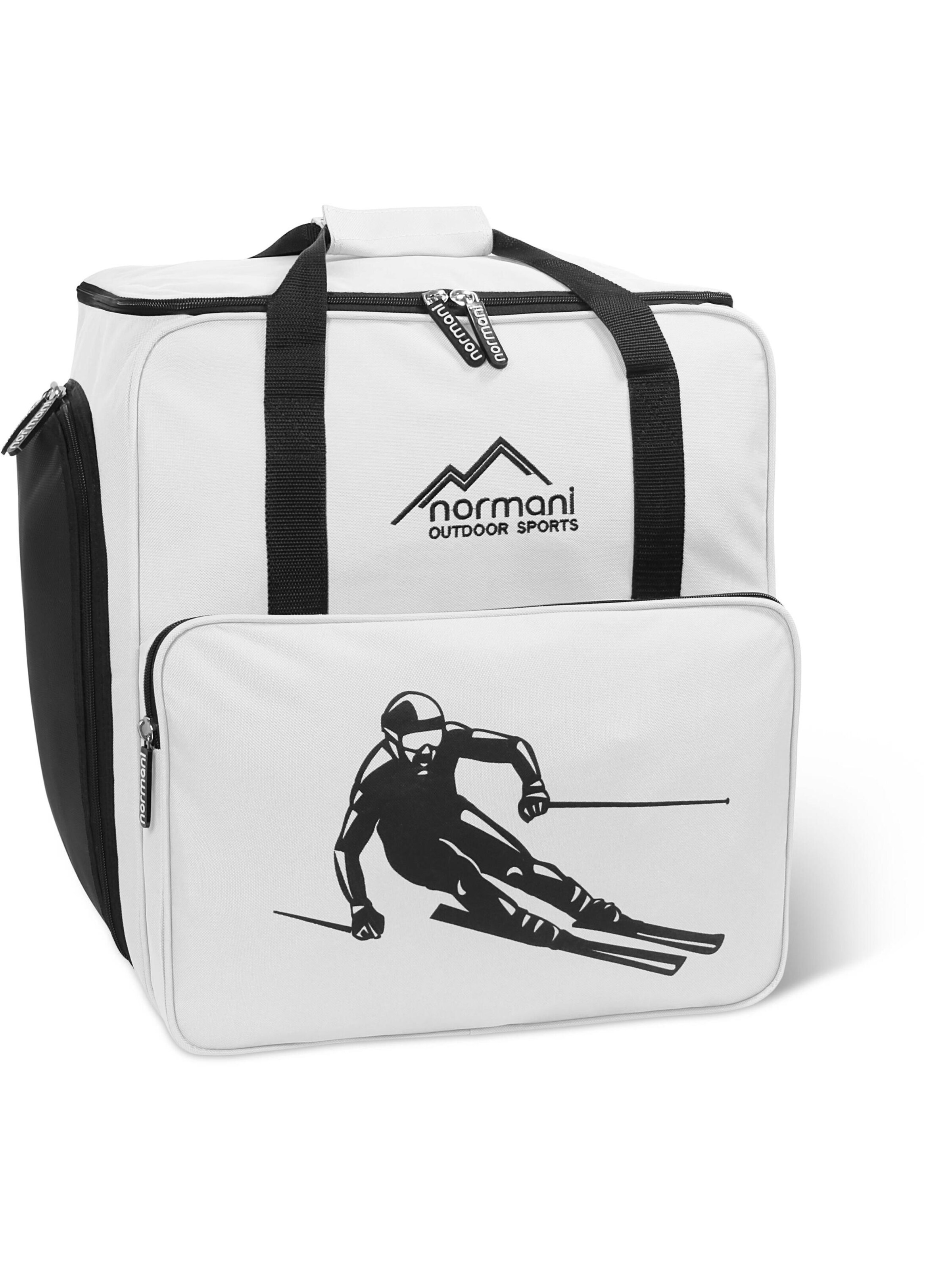 Sac de sport 'Alpine Depo' normani en blanc : devant