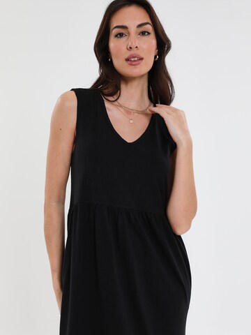 Threadbare Summer Dress 'Byers' in Black