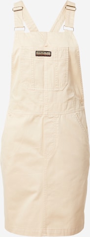 NAPAPIJRI Dungaree skirt 'COLADA' in Beige: front