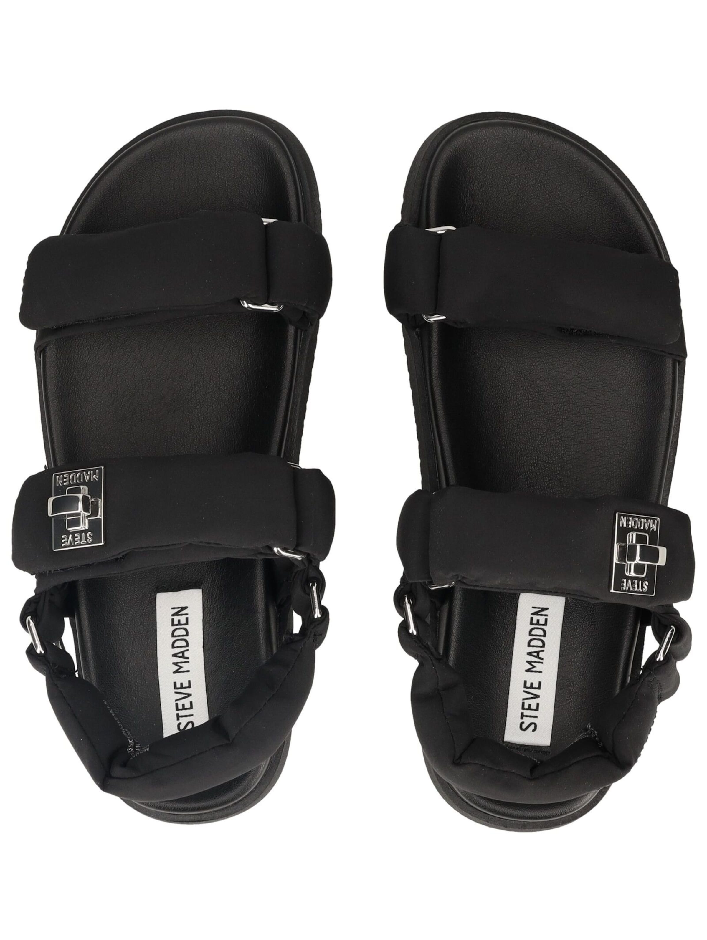 Sandalo con cinturino di STEVE MADDEN in nero