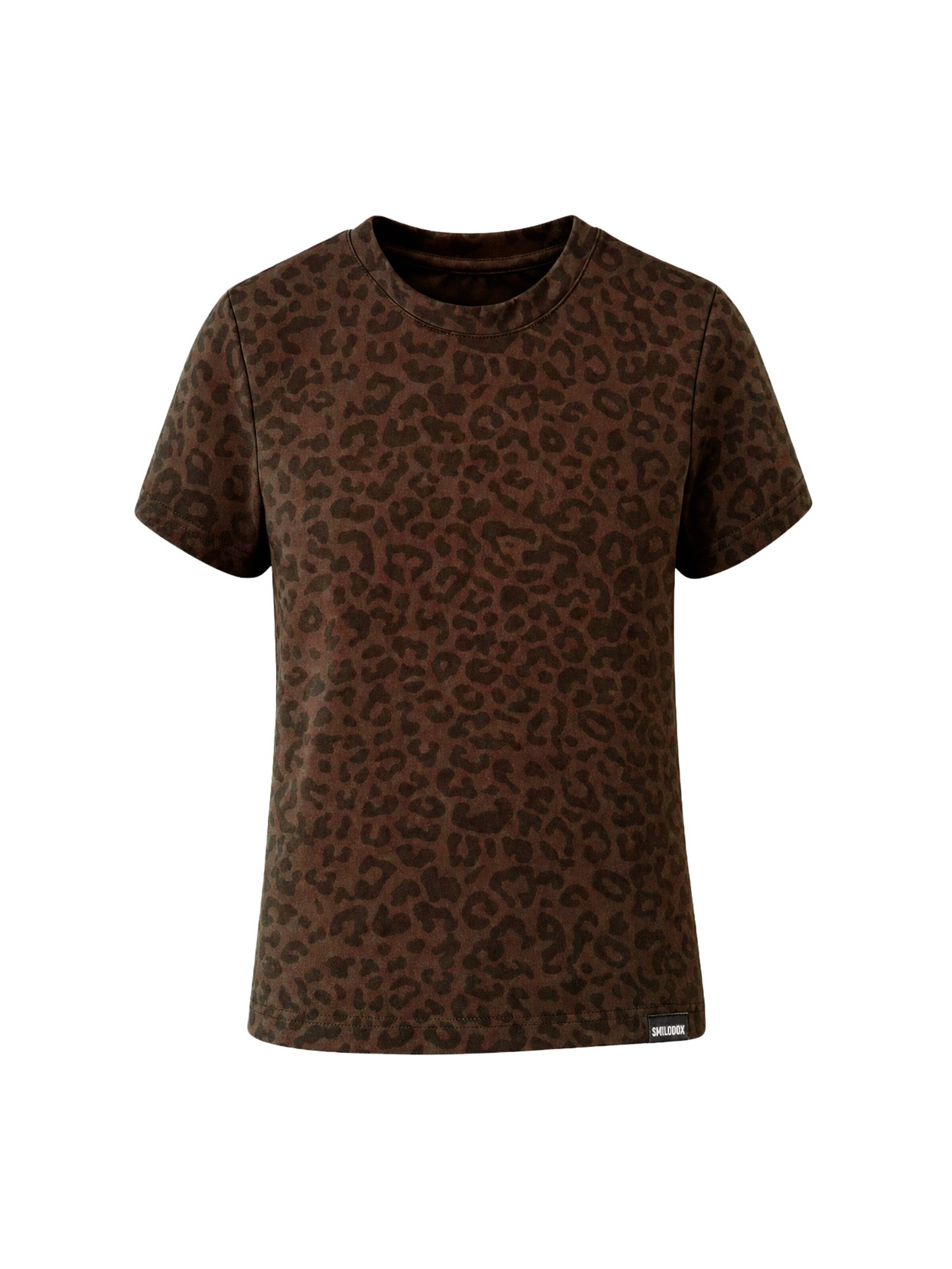 Smilodox Shirt 'Velvara' in Braun: Vorderseite