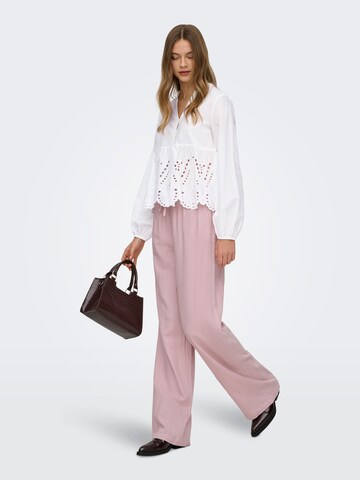ONLY Loosefit Broek 'ONLGoa' in Roze