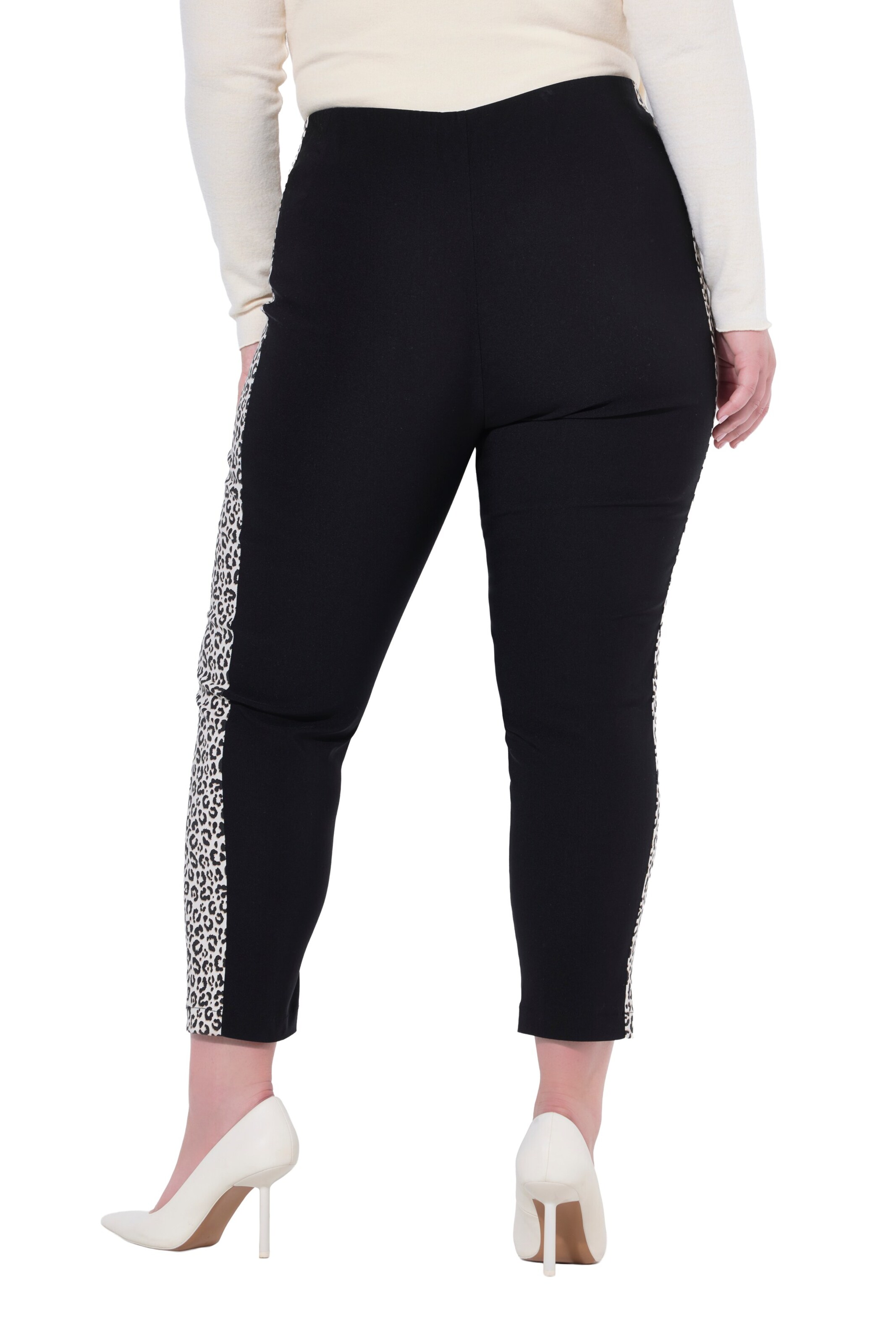 MIAMODA Slimfit Broek in Zwart