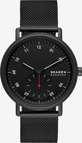 SKAGEN Uhr in Schwarz: predná strana