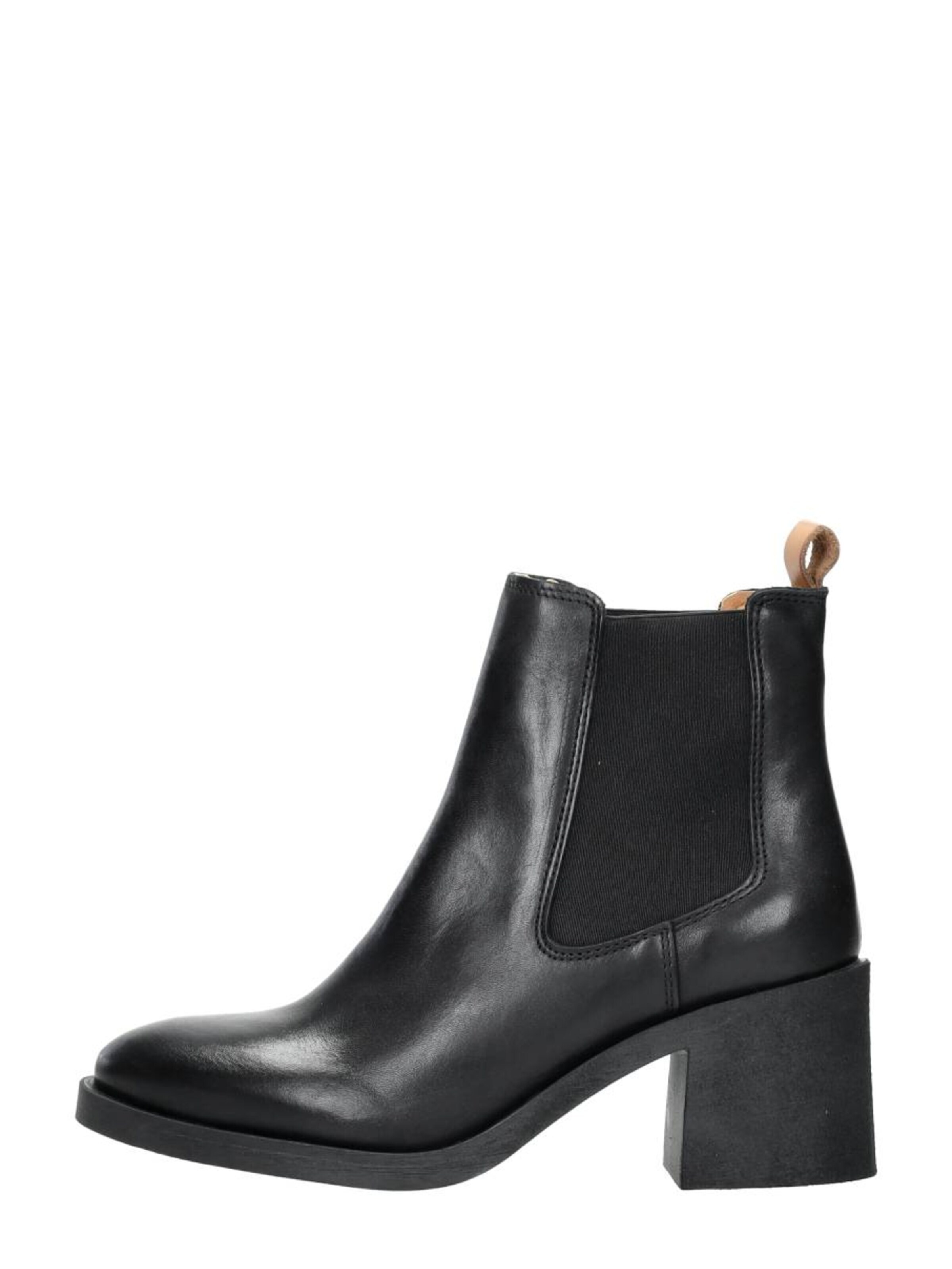 Palpa Chelsea boots 'Enkellaarsjes Hak' in Zwart