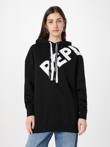 REPLAY - Sudadera en negro: frente