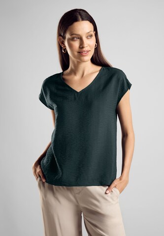 STREET ONE Blouse in Green: front