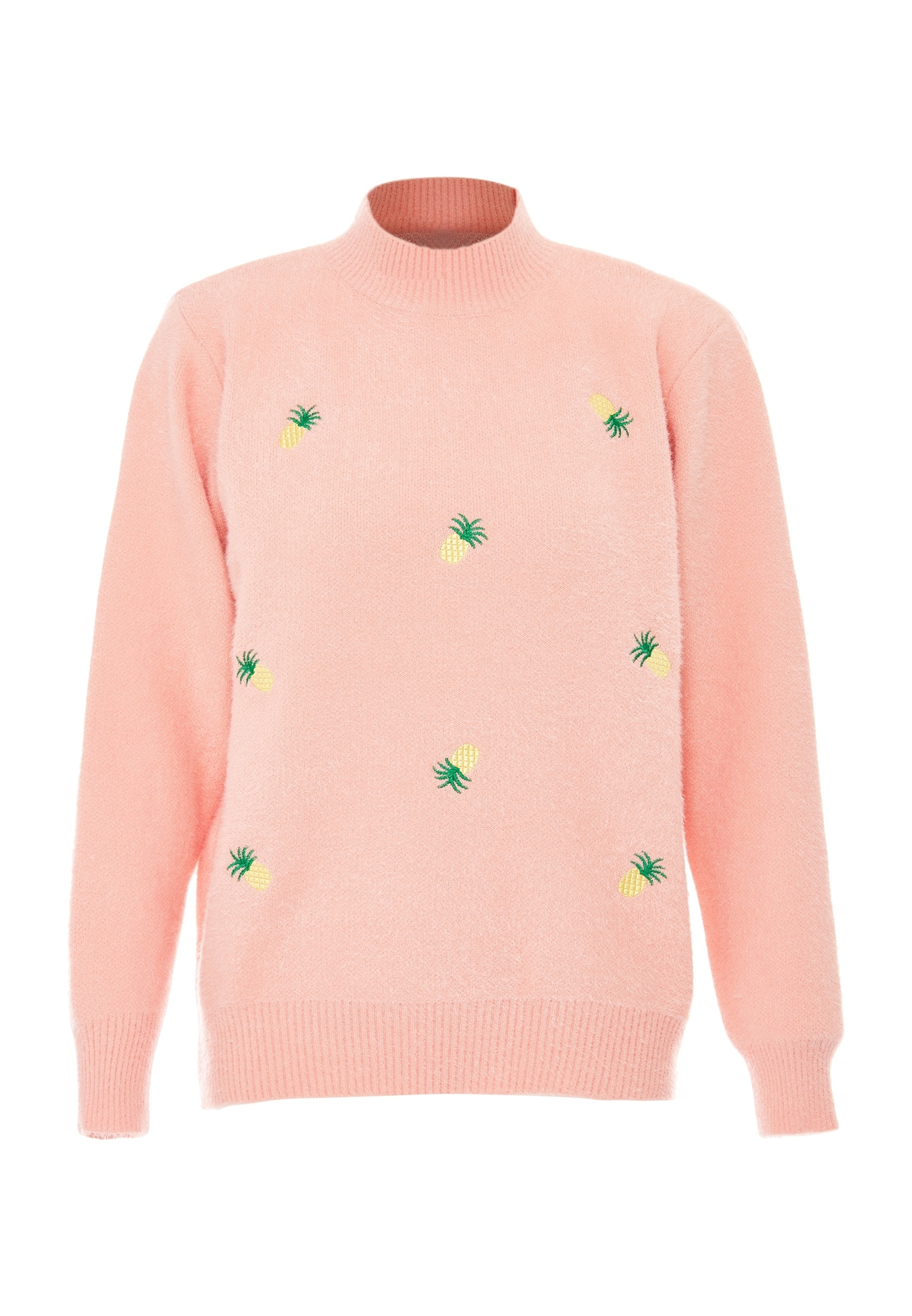 Poomi Sweater in Pink: front