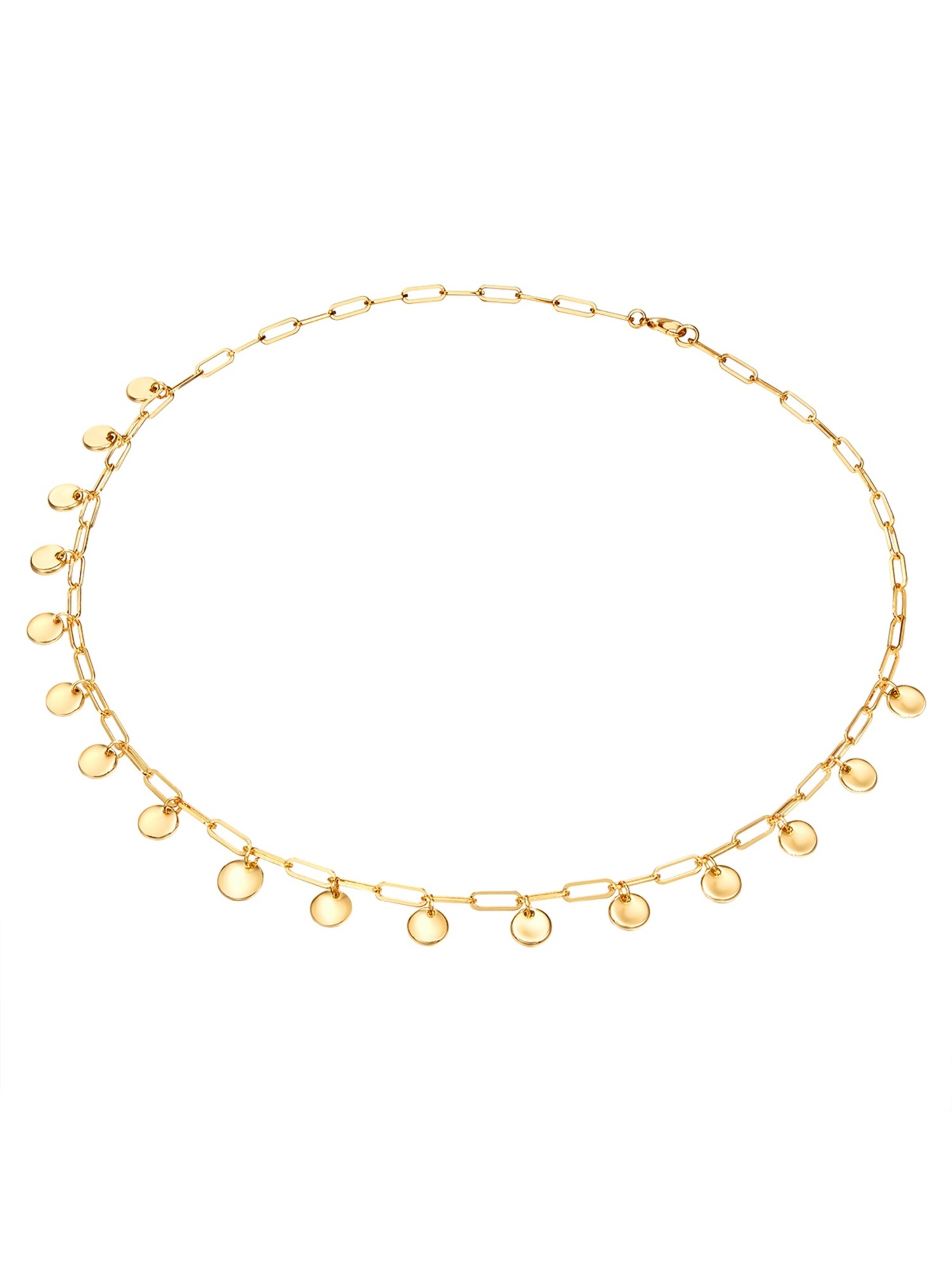 Lulu & Jane Ketting in Goud: voorkant