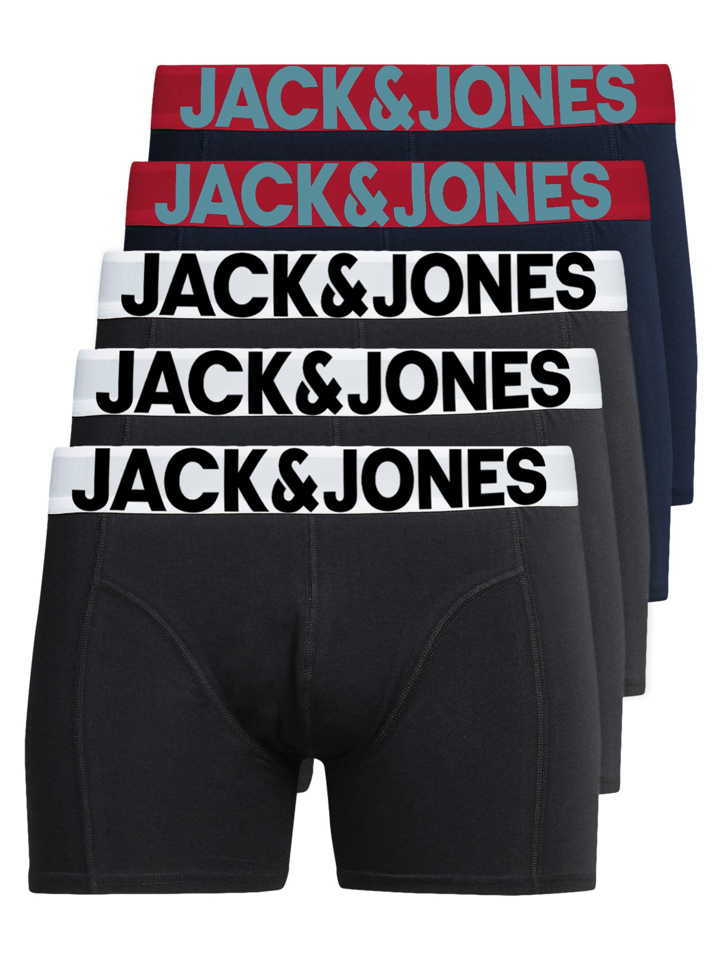 JACK & JONES Boxer shorts 'JJSolid' in Blue: front