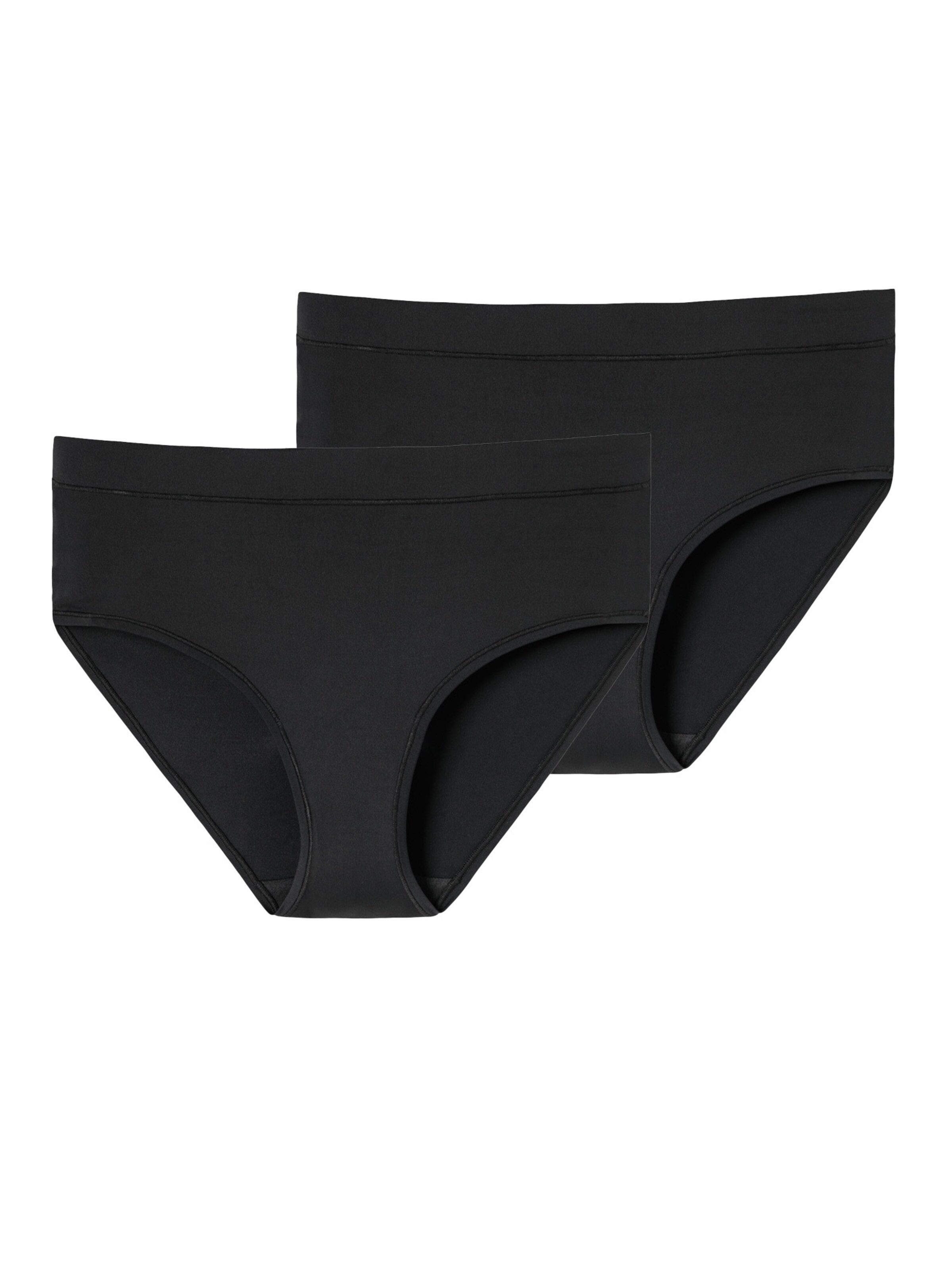 SCHIESSER Panty ' Unique Micro ' in Schwarz: Vorderseite