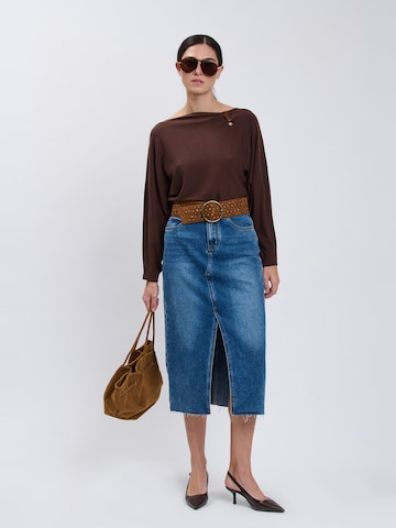 Influencer - Jersey en marrón