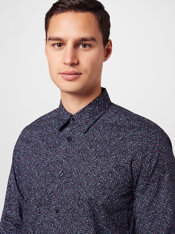 BOSS Black - Ajuste regular Camisa 'Roger' en negro