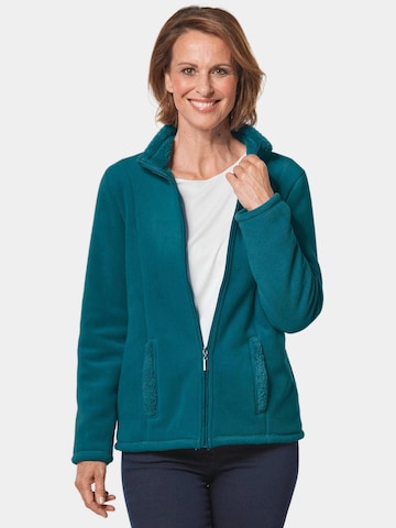 Veste en polaire Goldner en vert : devant