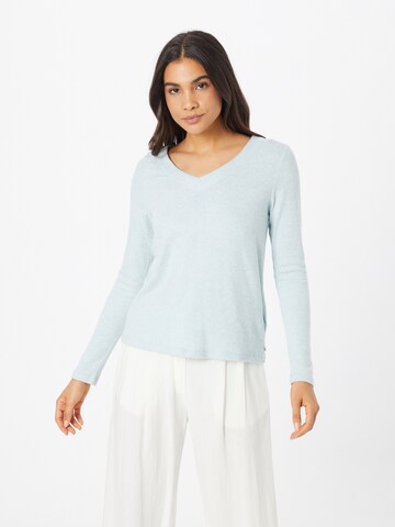 TOM TAILOR DENIM Sweater in Blue: front