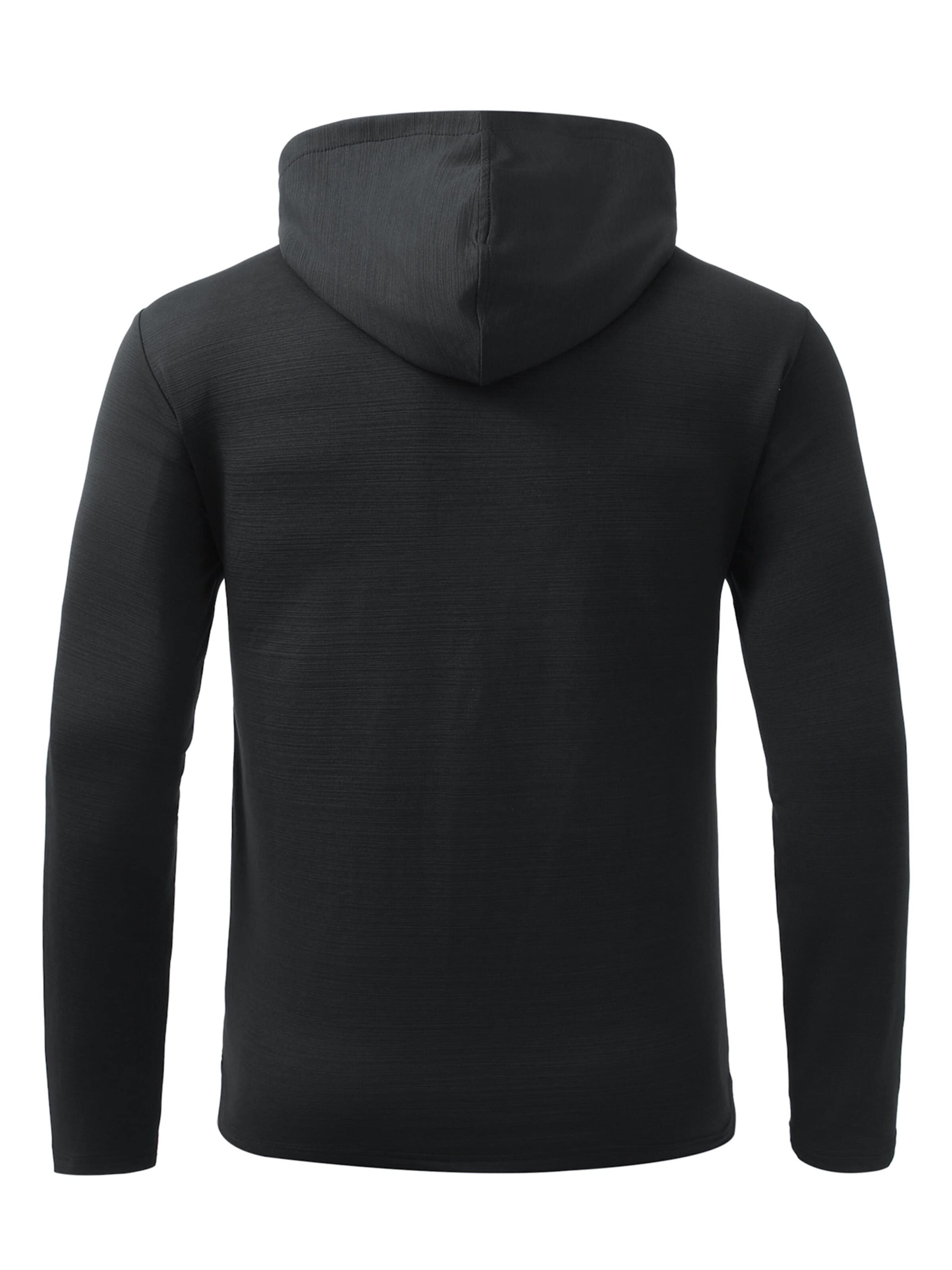 YOUTHUP Outdoor jacket 'Bewegung' in Black