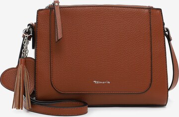 TAMARIS Crossbody Bag 'Aurelia' in Brown: front