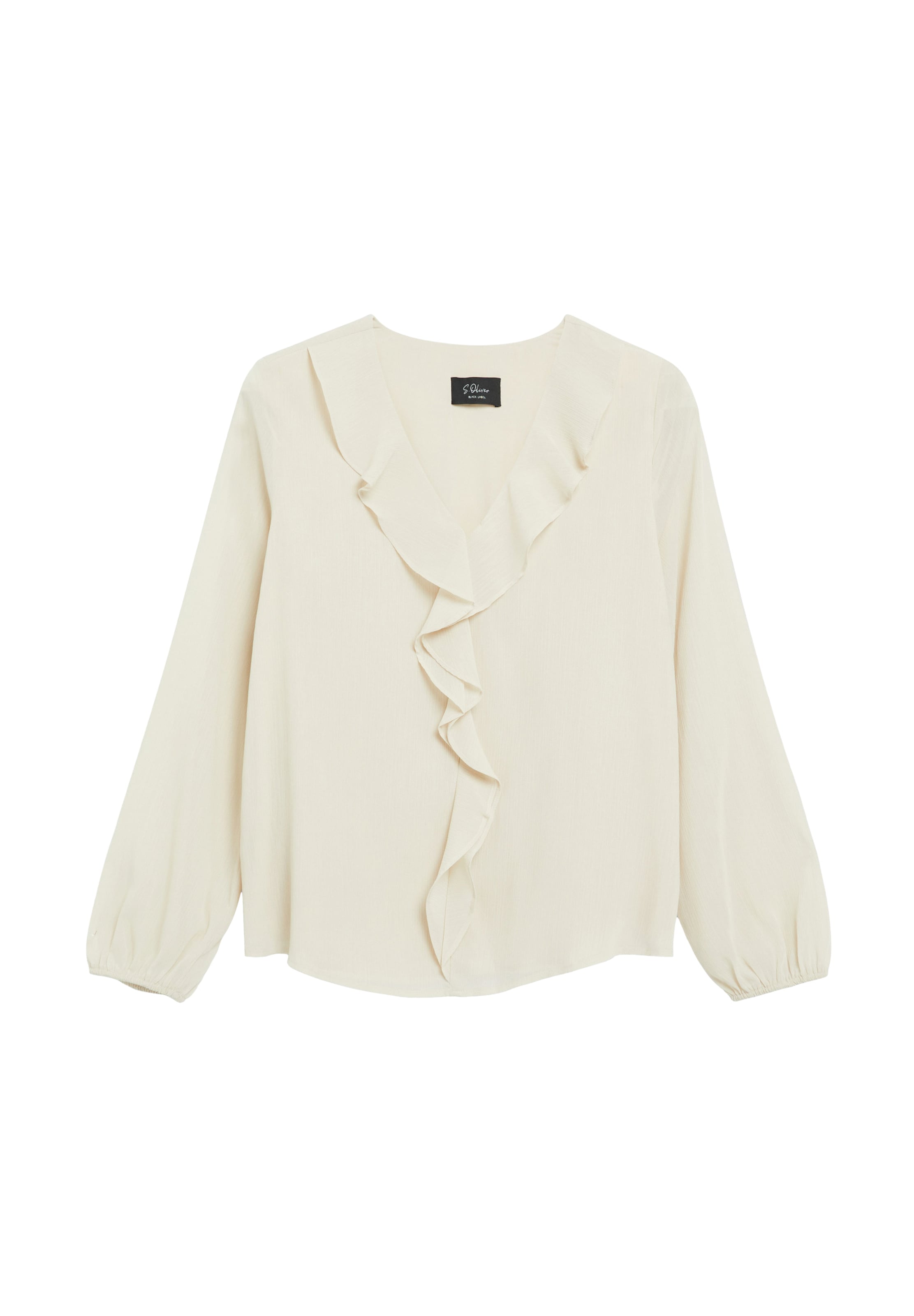 s.Oliver Bluse in Beige: Vorderseite