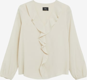 s.Oliver Bluse in Beige: Vorderseite