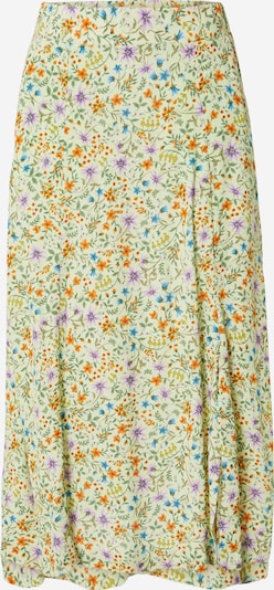Lindex Suknja 'Skirt Molly' u plava / žuta / svijetlozelena / narančasta, Pregled proizvoda