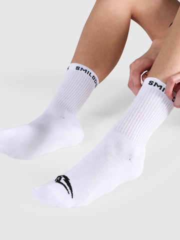 Chaussettes Smilodox en blanc