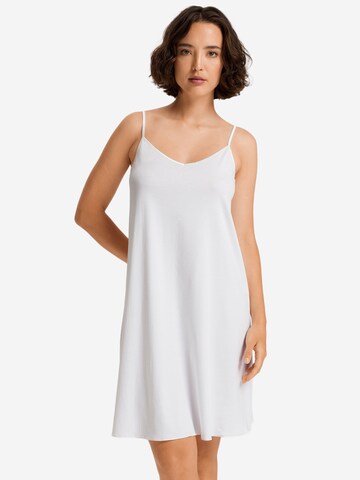 Hanro Nightgown 'Cotton Silk' in White