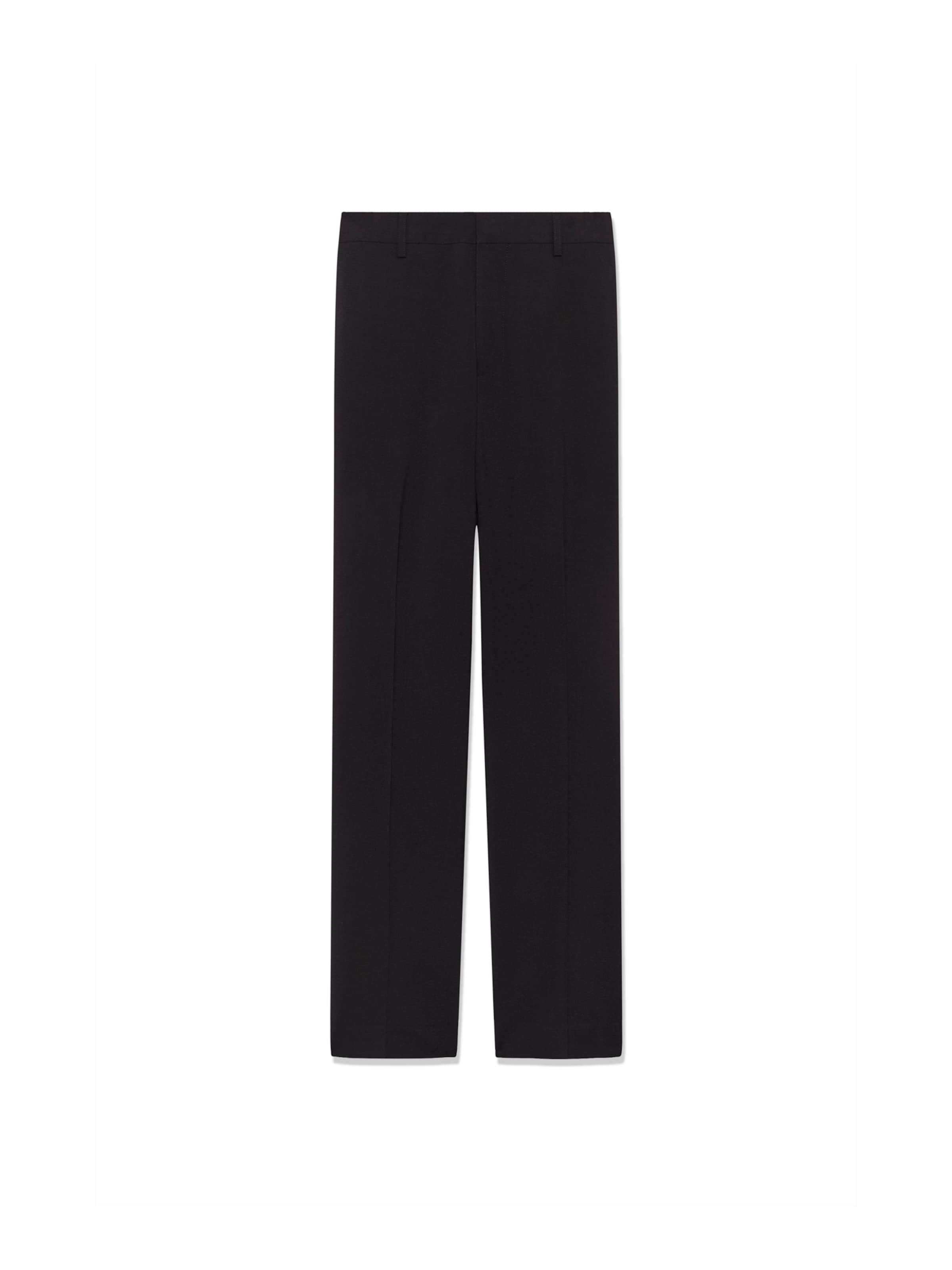 Matinique - regular Pantalón de pinzas 'Wesley' en negro: frente