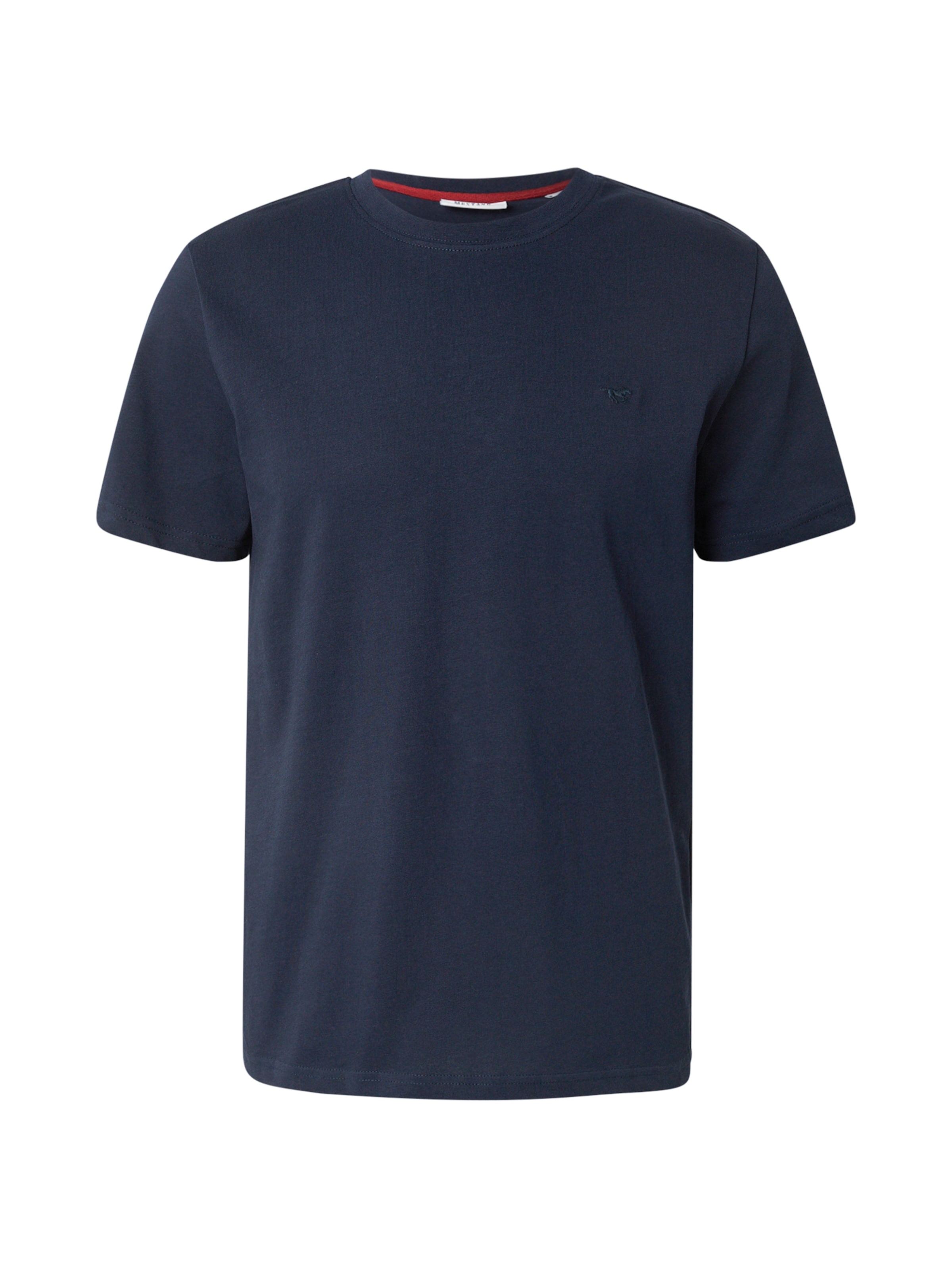 MUSTANG Μπλουζάκι 'Austin' σε μπλε: μπροστά