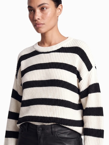VERO MODA Sweter 'VMLEA' w kolorze biały