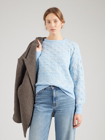 VERO MODA Sweater 'VMCANDICE' in Blue: front