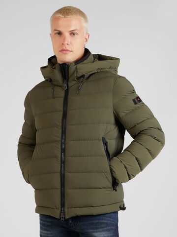 Veste d’hiver Peuterey en vert : devant