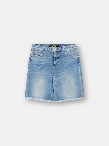 M.O.D MIRACLE OF DENIM Široký strih Nohavice - Modrá