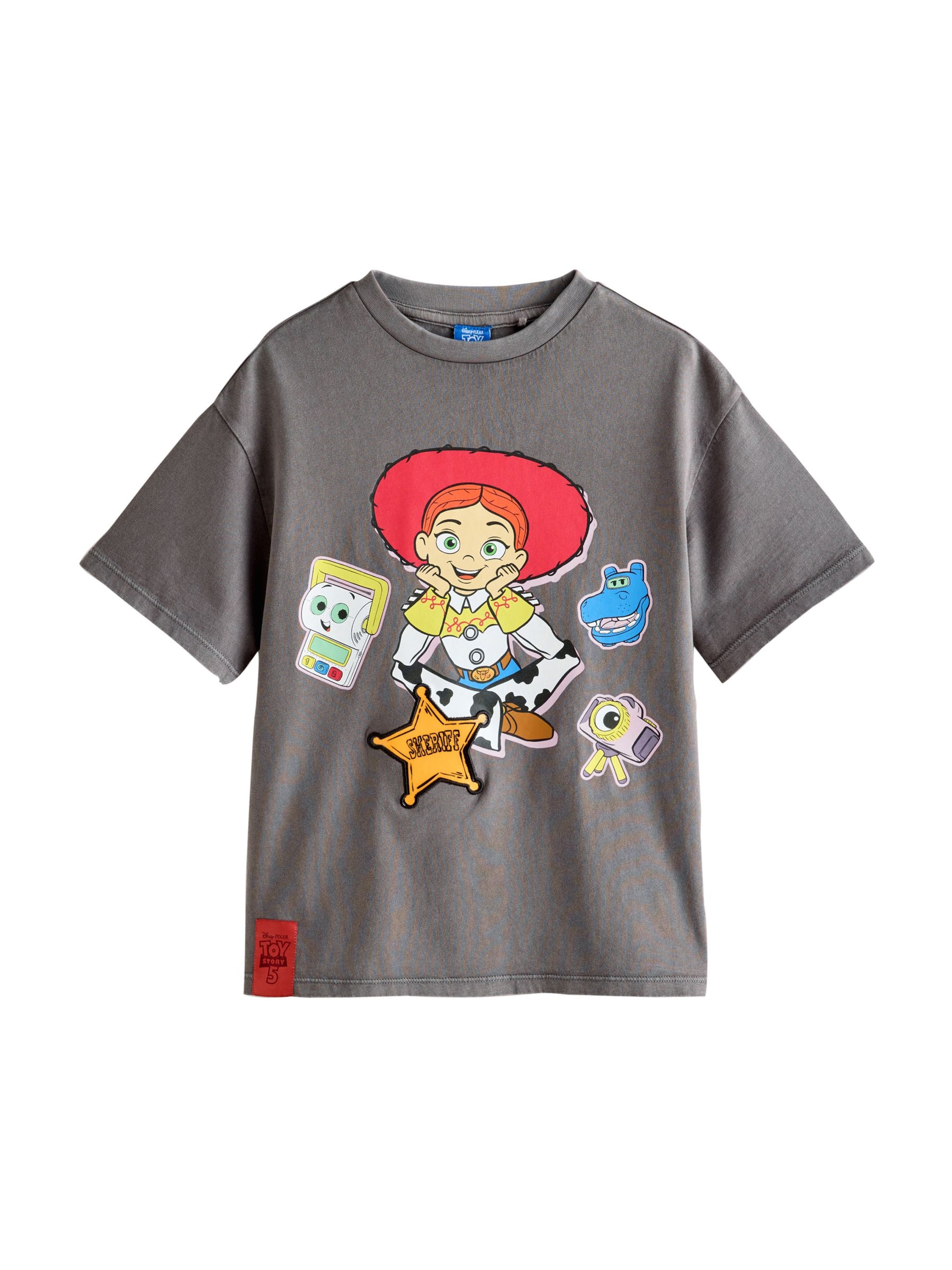 Next T-shirt 'Toy Story' i grå: framsida