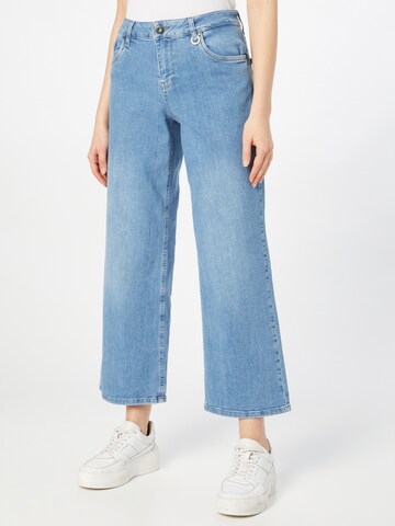 PULZ Jeans Wide Leg Jeans 'EMMA' in Blau: predná strana