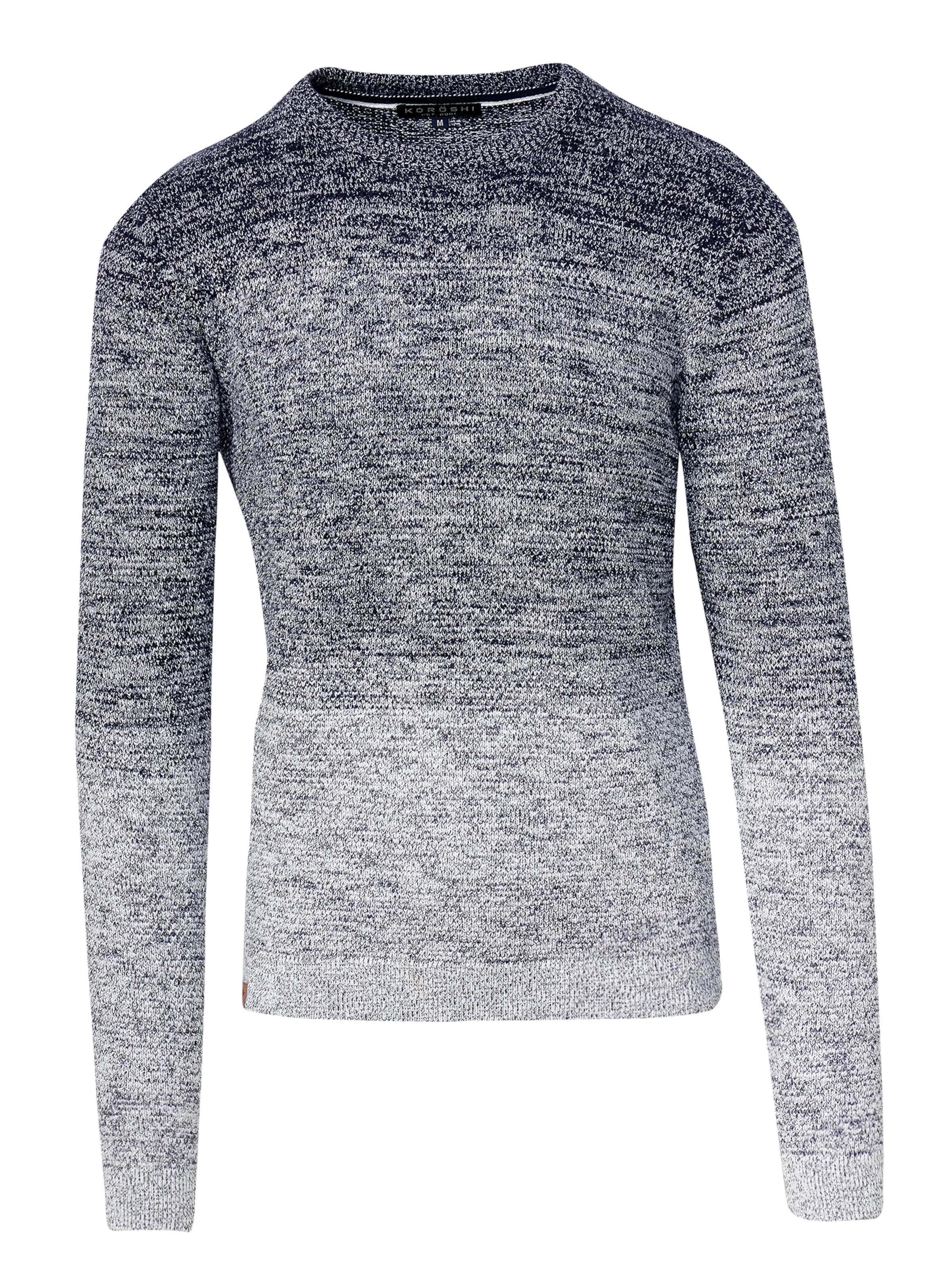 KOROSHI Pullover 'Punto' in Grau: Vorderseite