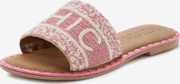 LASCANA - Zapatos abiertos en rosa: frente