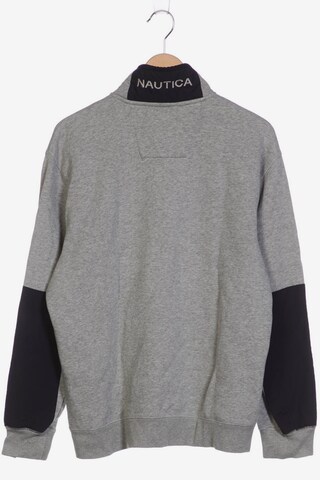 NAUTICA Sweatshirt & Zip-Up Hoodie in XL in Grey
