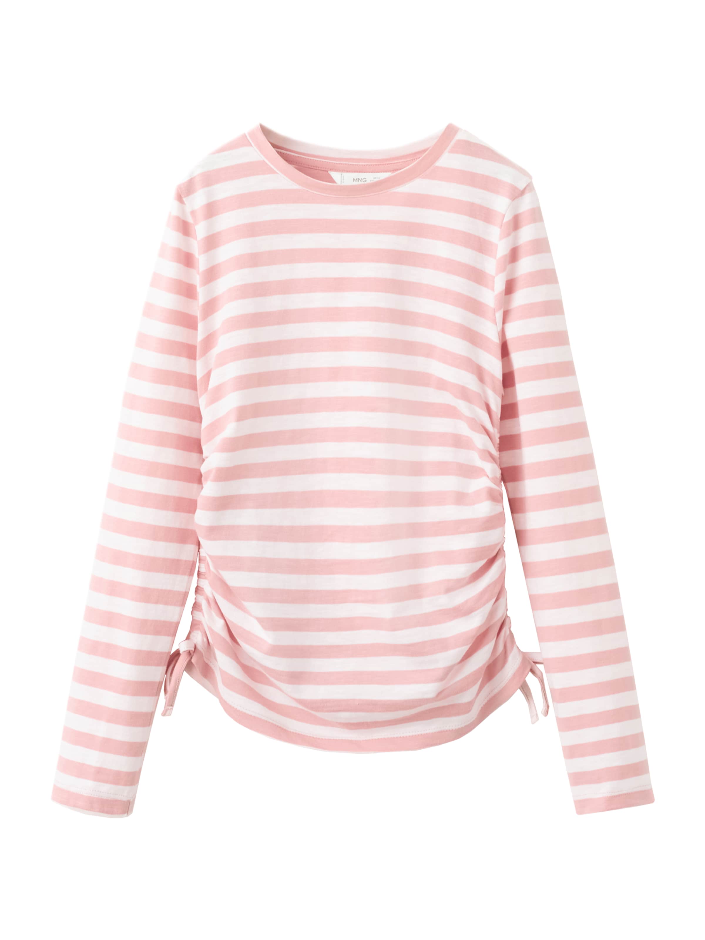 MANGO KIDS Koszulka 'GAT' w kolorze różowy: przód