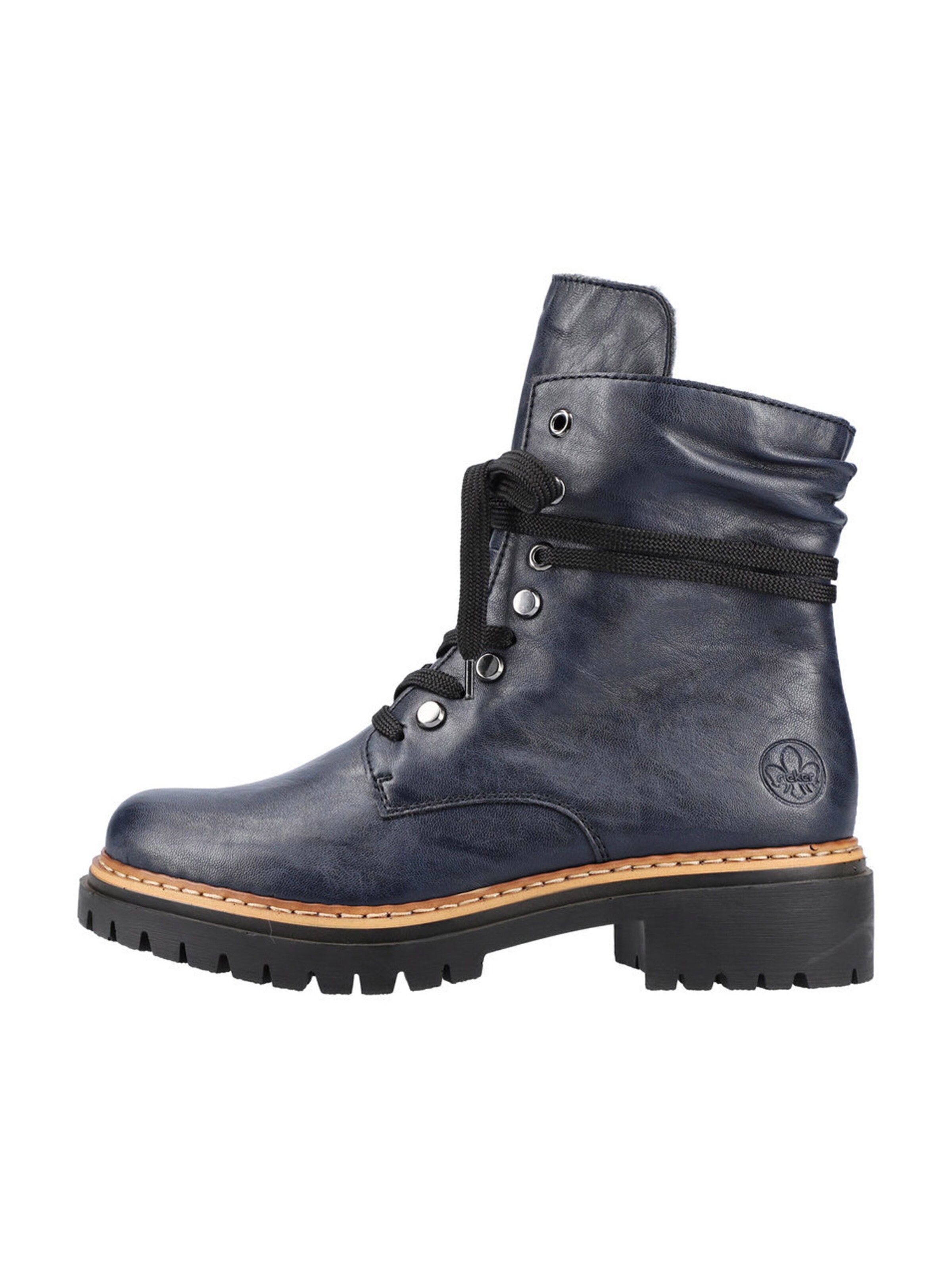 Bottines à lacets Rieker en bleu
