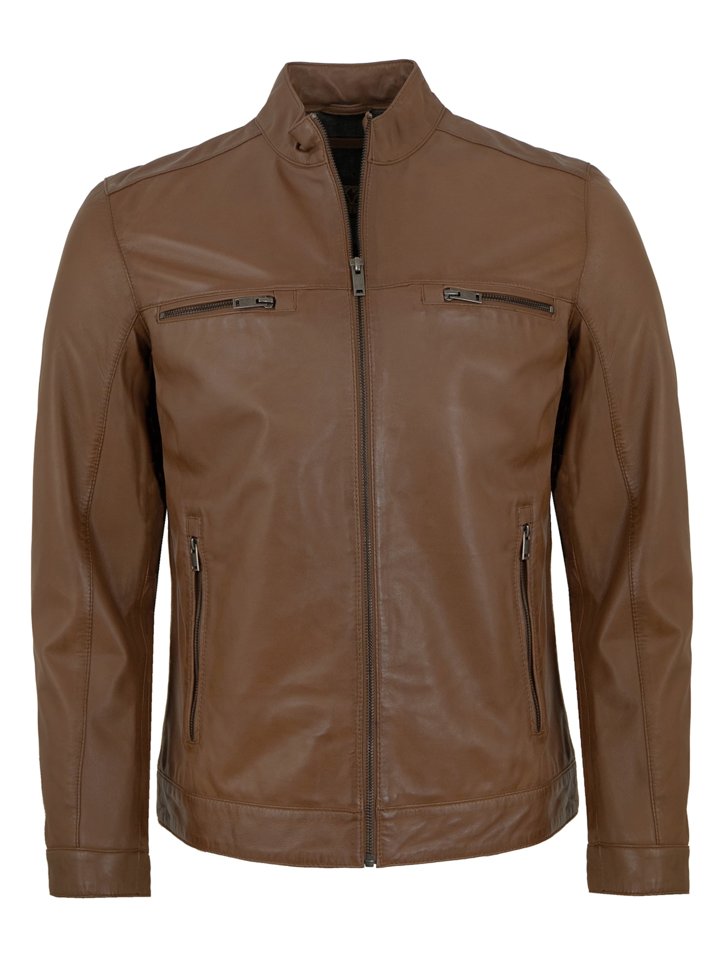 EXZ By Existenz Übergangsjacke 'Bentley'‌‌‌‌‌ in Braun: Vorderseite