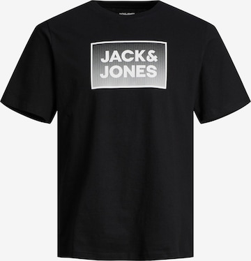 JACK & JONES Shirt 'STEEL' in Black: front