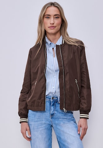 STREET ONE Between-Season Jacket in Brown: front