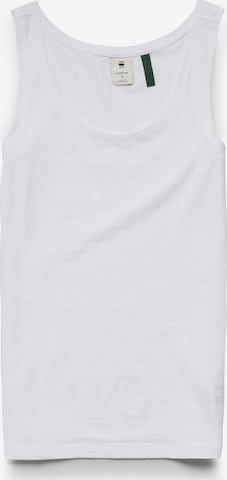 G-STAR Top in White: front